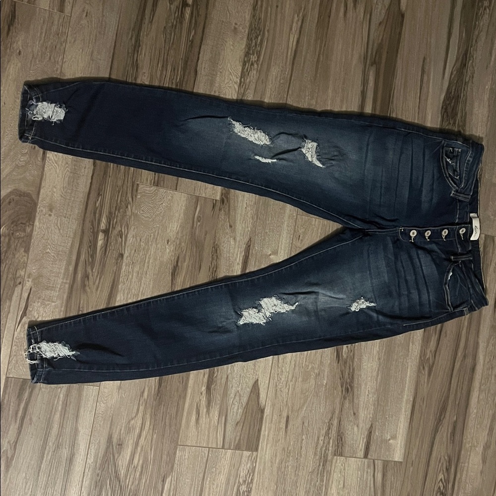 KanCan Dark Blue Denim Jeans